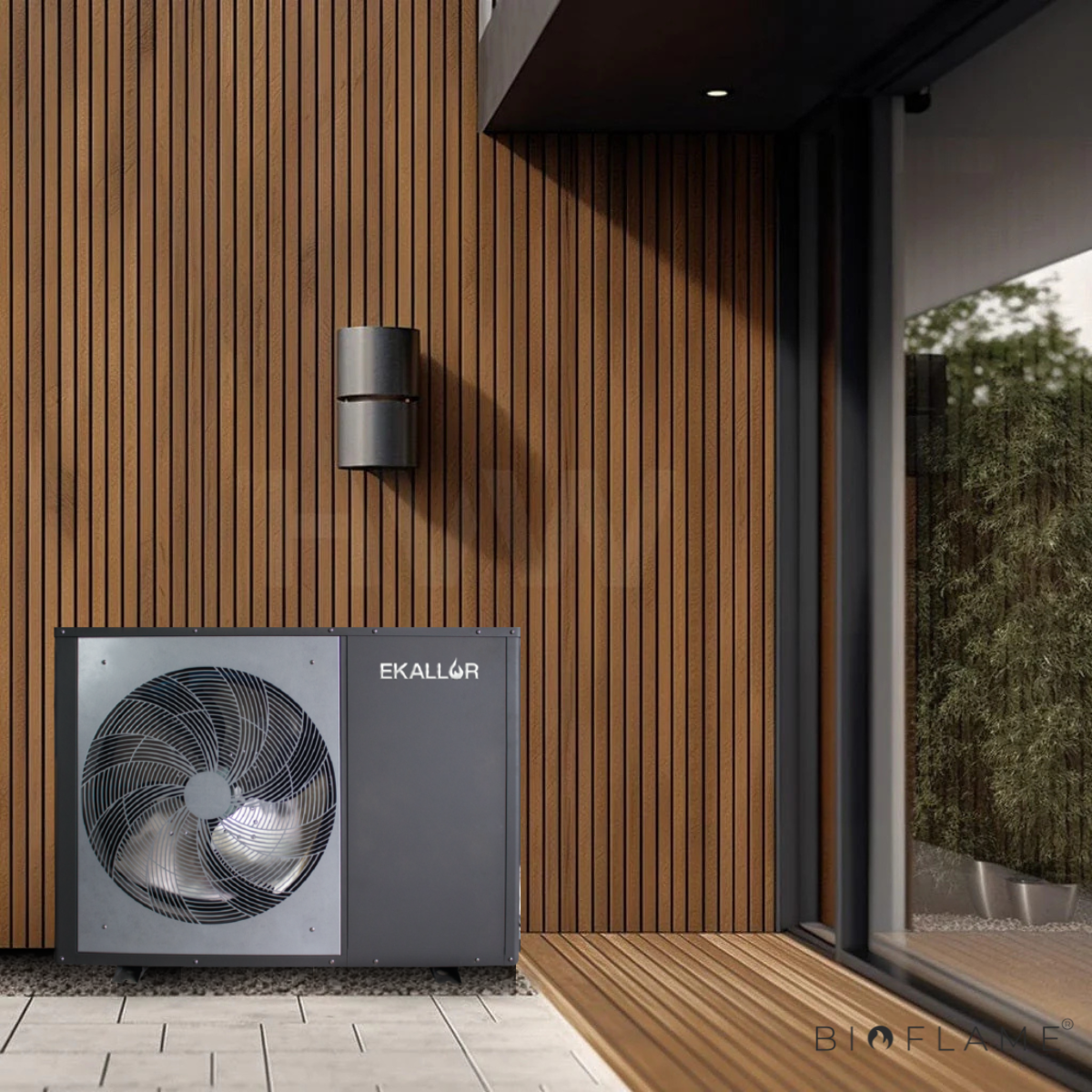 BOMBA DE CALOR PARA AQUECIMENTO CENTRAL - EKALLOR MONOBLOCO INVERTER R32