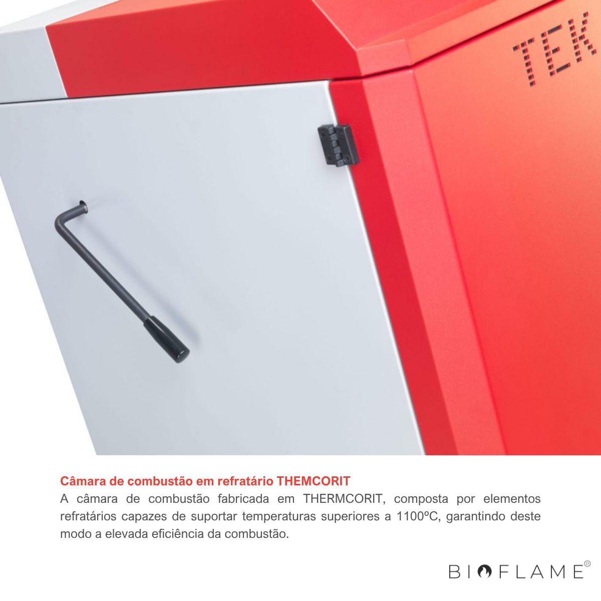 CALDEIRA A LENHA PARA AQUECIMENTO CENTRAL DE CHAMA INVERTIDA - TEK BIOMASSE W