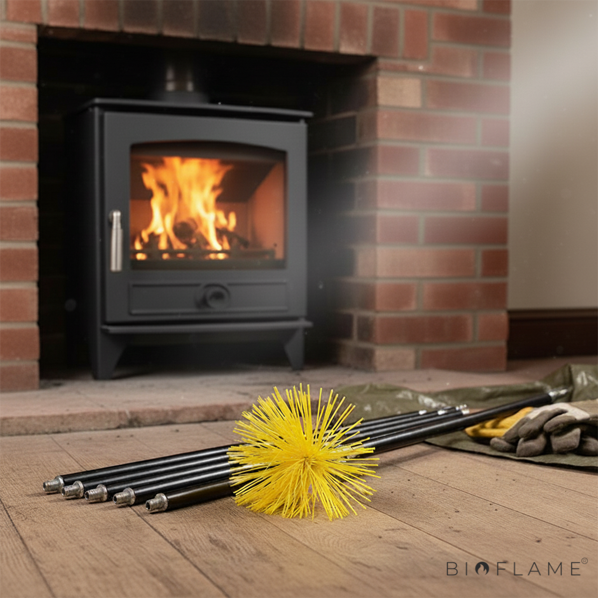 ESCOVILHÕES PARA LIMPEZA DE CHAMINÉ - TRIA TRICLEAN K