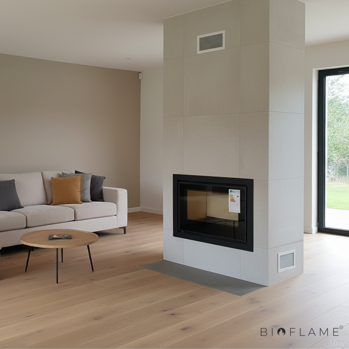 GRELHAS DE VENTILAÇÃO - TRIA PRÉ ARO COM REGISTO