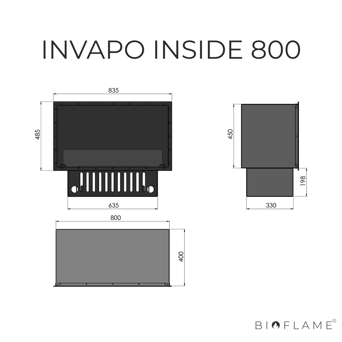 LAREIRA ELÉTRICA COM VAPOR DE ÁGUA - INVAPO INSIDE