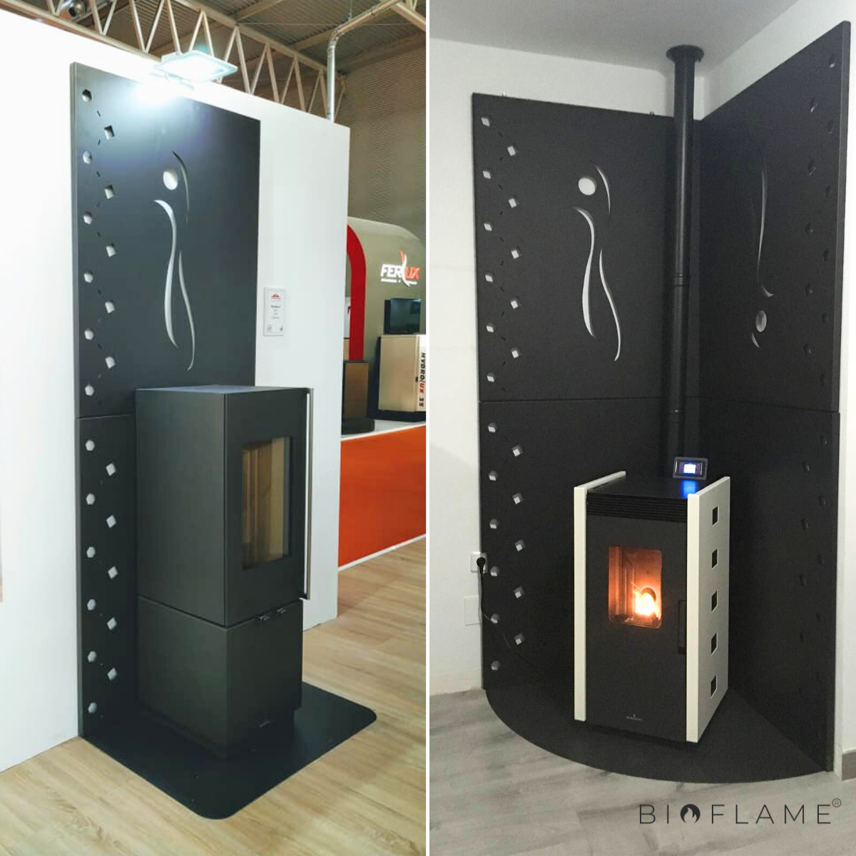 PAINEL DECORATIVO PARA SALAMANDRAS BRONPI 651