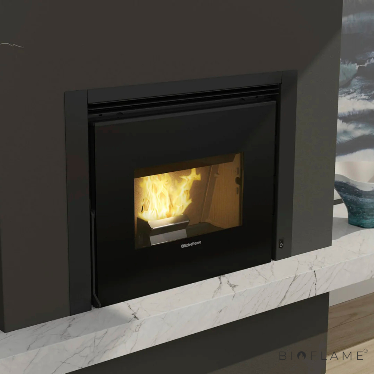 RECUPERADOR DE CALOR A PELLETS - NORDICA EXTRAFLAME COMFORT P70 AIR