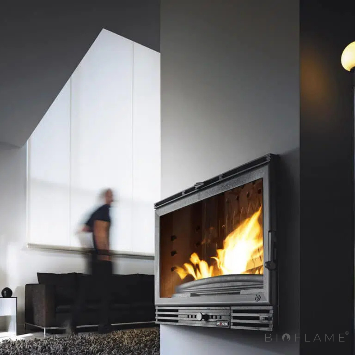 RECUPERADOR DE CALOR A LENHA VENTILADO - INVICTA 700 GRAND VISION TURBO