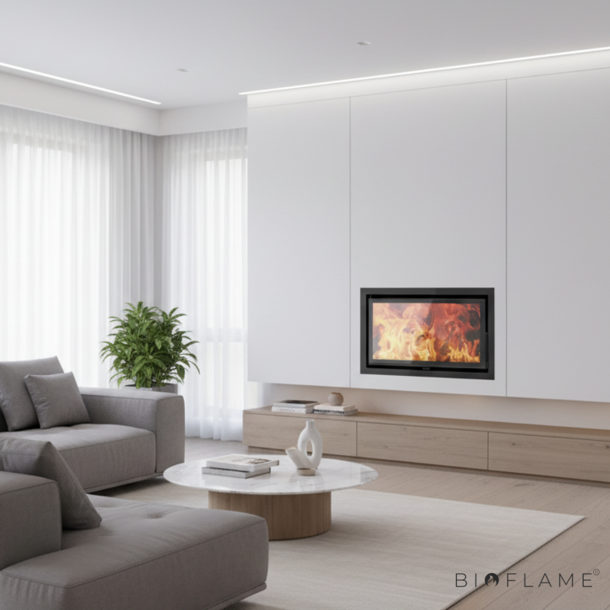 RECUPERADOR DE CALOR A LENHA - FOGO MONTANHA VISION M700