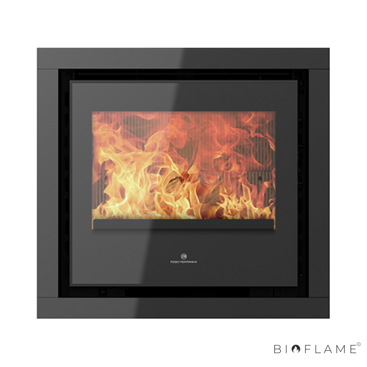 RECUPERADOR DE CALOR A LENHA COM VENTILAÇÃO CANALIZÁVEL - FOGO MONTANHA CLASSIC E601