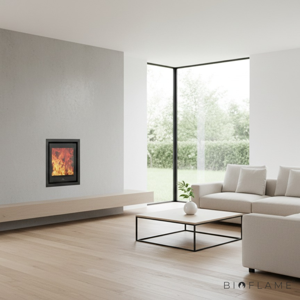 RECUPERADOR DE CALOR A LENHA CANALIZÁVEL - FOGO MONTANHA HIGHLINE E609H