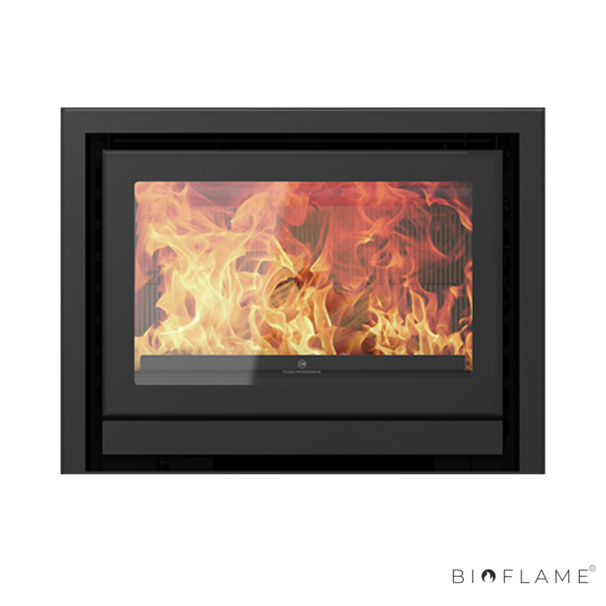RECUPERADOR DE CALOR A LENHA COM VENTIALAÇÃO CANALIZÁVEL - FOGO MONTANHA CLASSIC E701