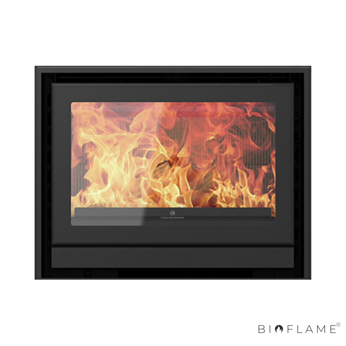 RECUPERADOR DE CALOR A LENHA COM VENTIALAÇÃO CANALIZÁVEL - FOGO MONTANHA CLASSIC E701