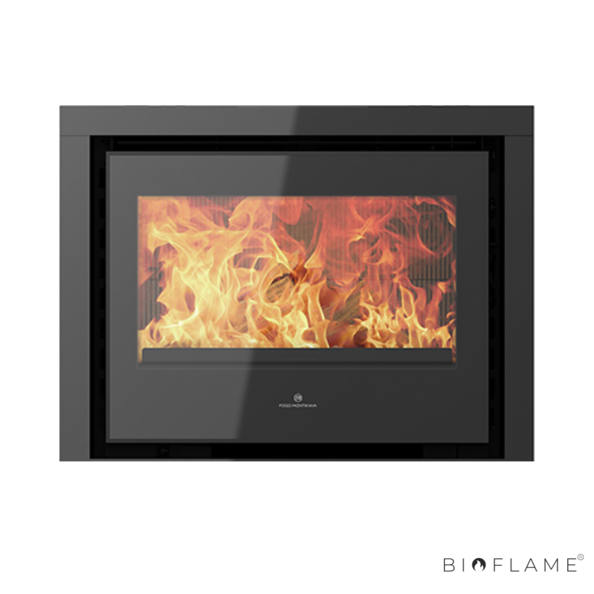 RECUPERADOR DE CALOR A LENHA COM VENTIALAÇÃO CANALIZÁVEL - FOGO MONTANHA CLASSIC E701