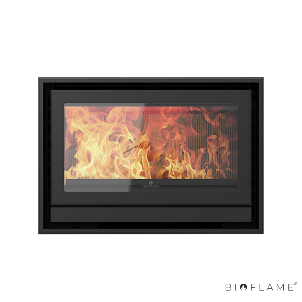 RECUPERADOR DE CALOR A LENHA COM VENTILAÇÃO CANALIZÁVEL - FOGO MONTANHA CLASSIC E801