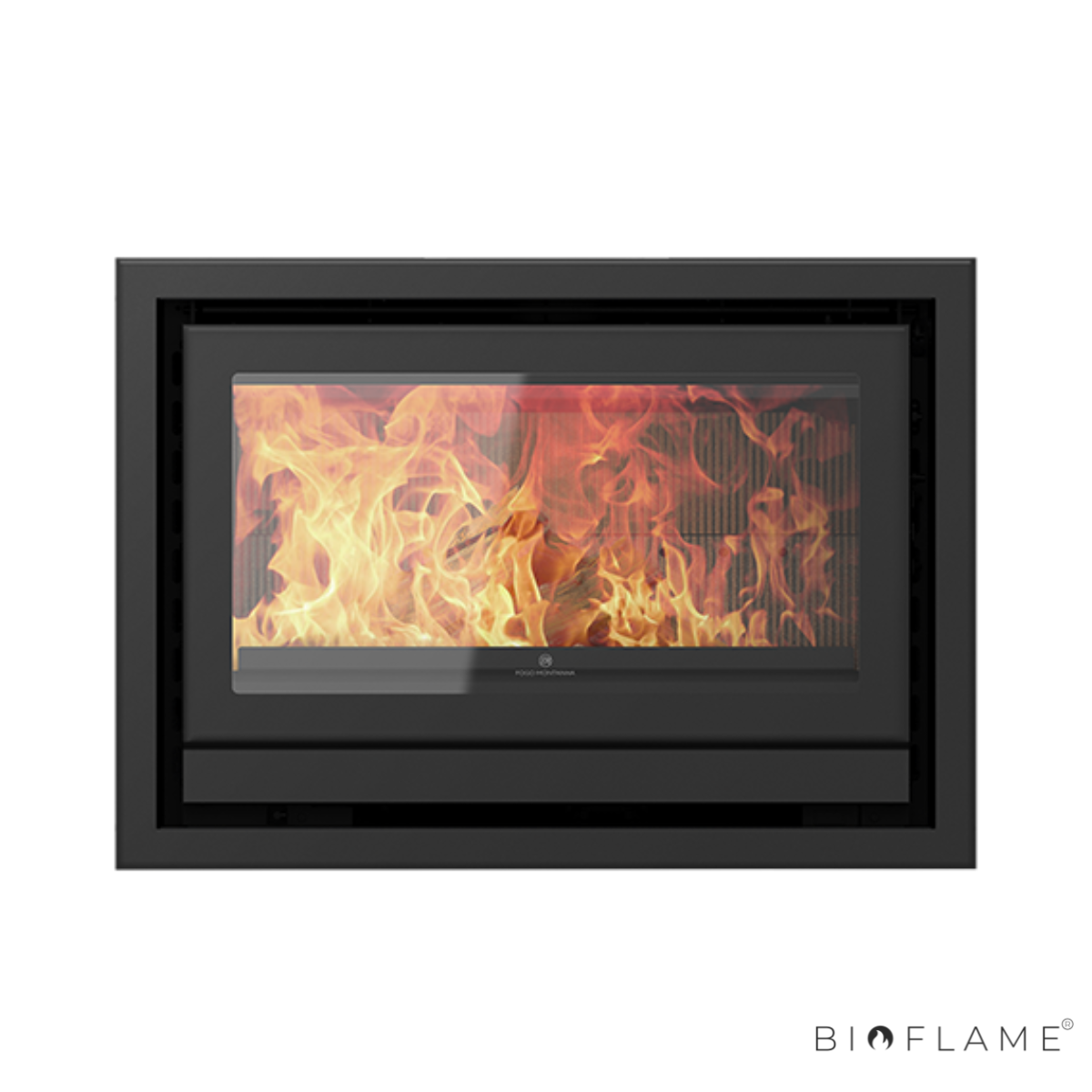 RECUPERADOR DE CALOR A LENHA COM VENTILAÇÃO CANALIZÁVEL - FOGO MONTANHA CLASSIC E801