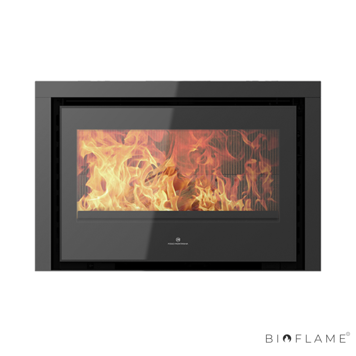 RECUPERADOR DE CALOR A LENHA COM VENTILAÇÃO CANALIZÁVEL - FOGO MONTANHA CLASSIC E801