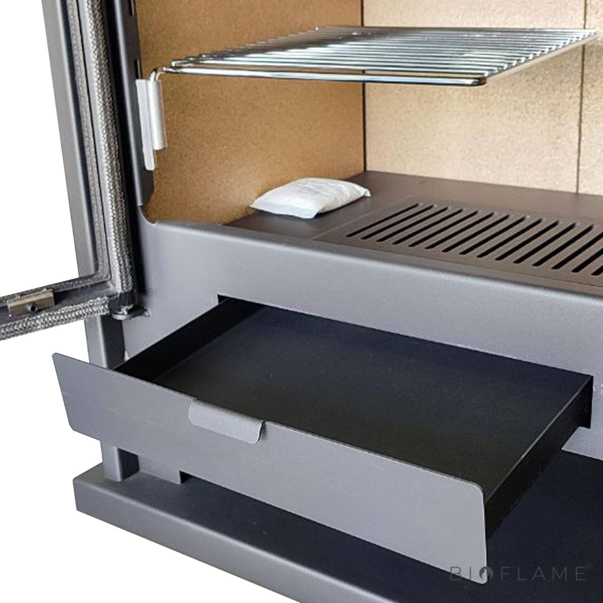 SALAMANDRA A LENHA - BRONPI SUIZA COM FORNO