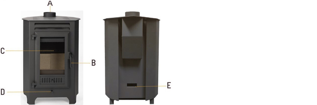 SALAMANDRA A LENHA - SUBTIL Nº4 ECO CANTO