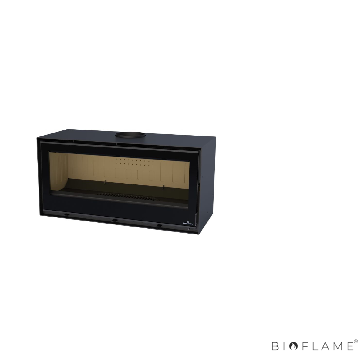 SALAMANDRA A LENHA - BRONPI CAIRO 110 BOX