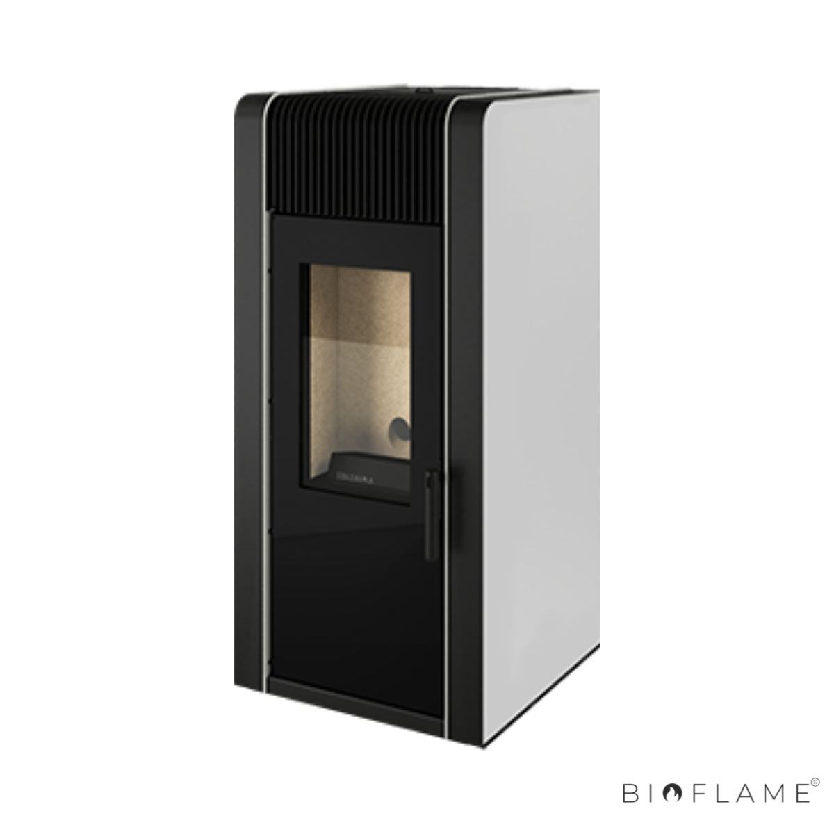 SALAMANDRA A PELLETS CANALIZÁVEL - SOLZAIMA ASPEN COLLECTION 12 KW