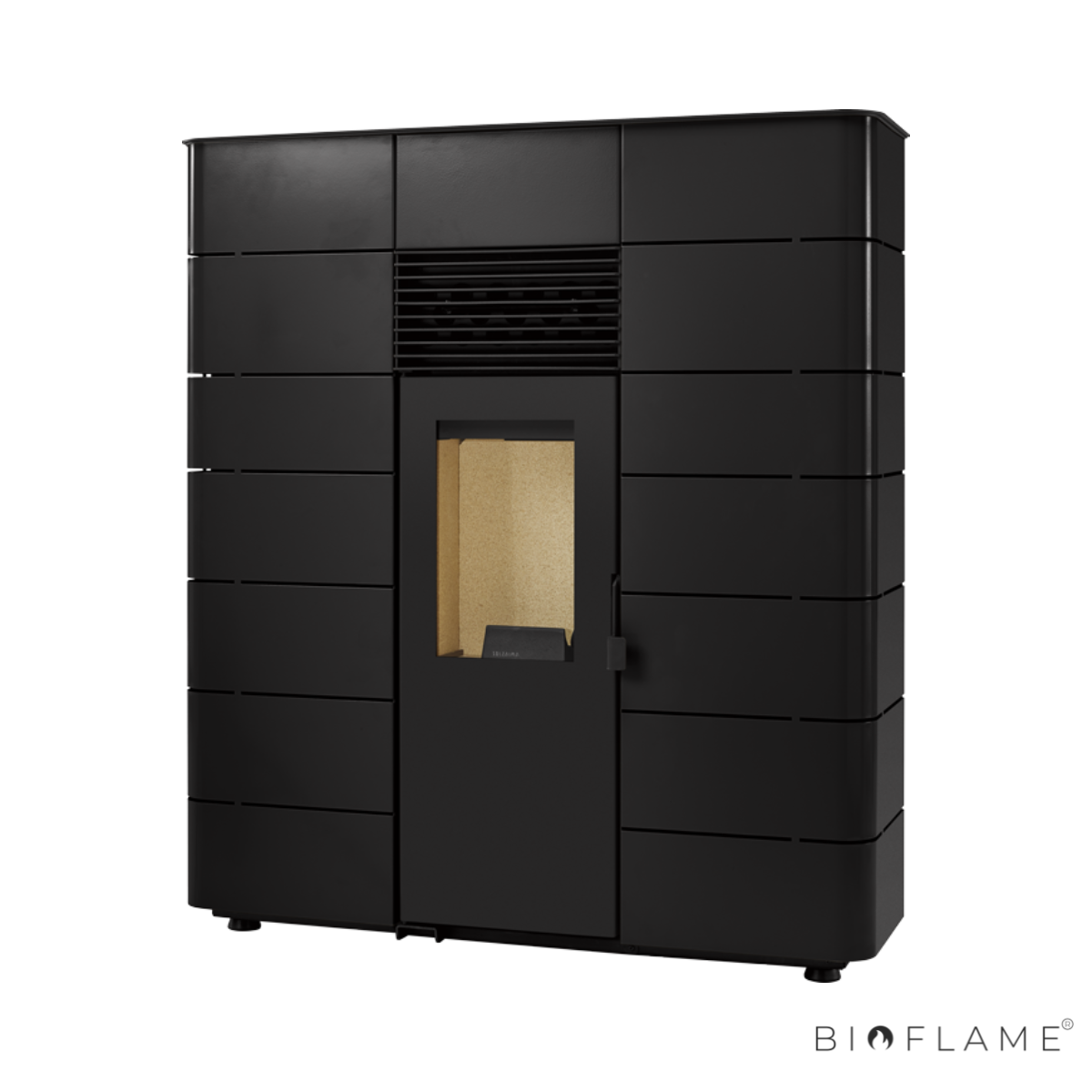 SALAMANDRA A PELLETS CANALIZÁVEL - SOLZAIMA NEVADA 7 KW