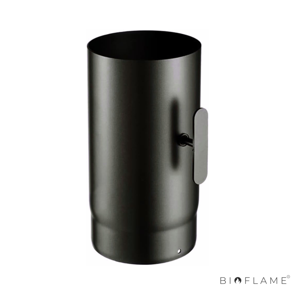 TUBO AÇO 2MM COM REGISTO COR PRETA - APROS