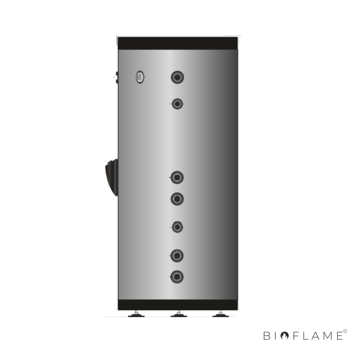 TERMOACUMULADOR AQS 2 PERMUTADORES 1500L - AQUAFER