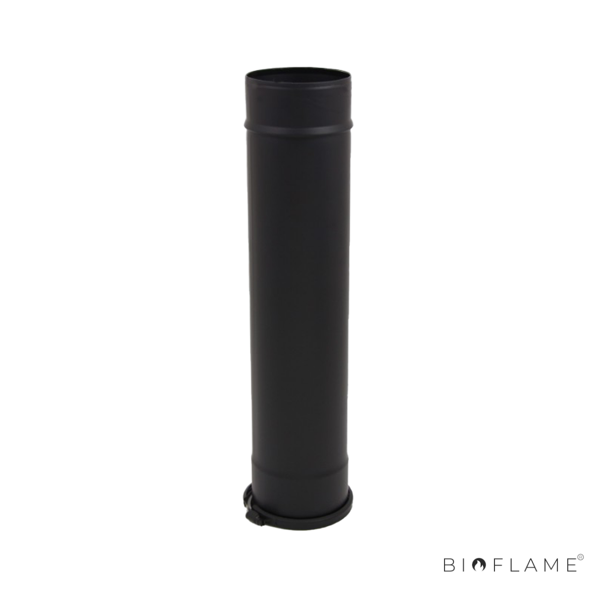 TUBO EM INOX - VM CHAMINÉS ALFA 304 05 PRETO