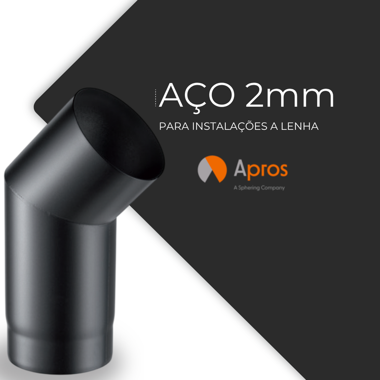 Tubagem em Aço Simples - Apros 2 mm | Lenha