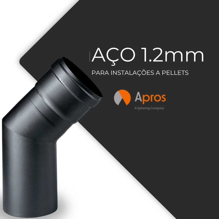 Tubagem em Aço Simples - Apros 1,2 mm | Pellets