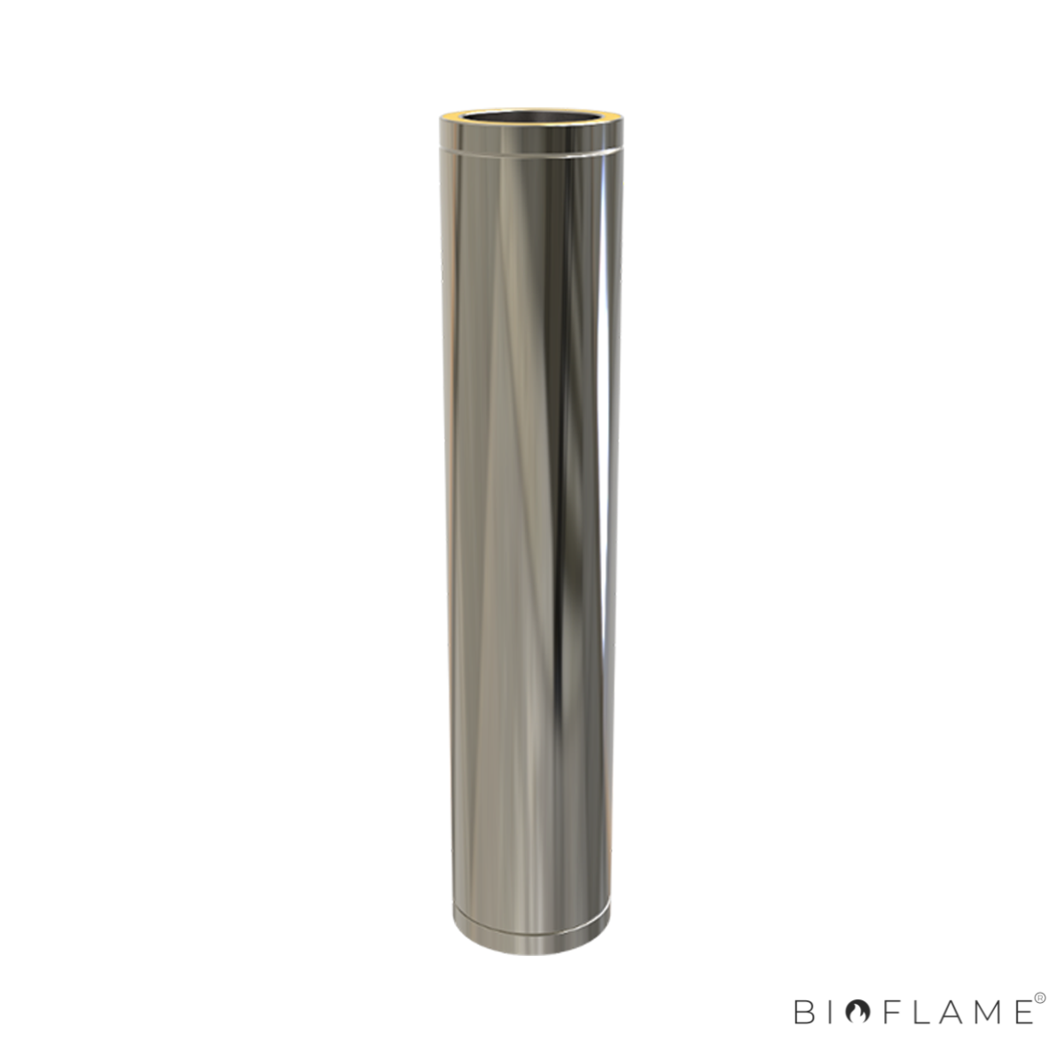 TUBO INOX PAREDE DUPLA COM ABRAÇADEIRA - CONVESA