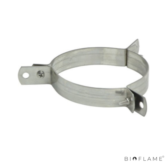 ABRAÇADEIRA COM SEGURANÇA TELHADO EM INOX - VM CHAMINÉS