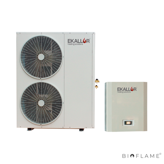 BOMBA DE CALOR PARA AQUECIMENTO CENTRAL - EKALLOR SPLIT INVERTER