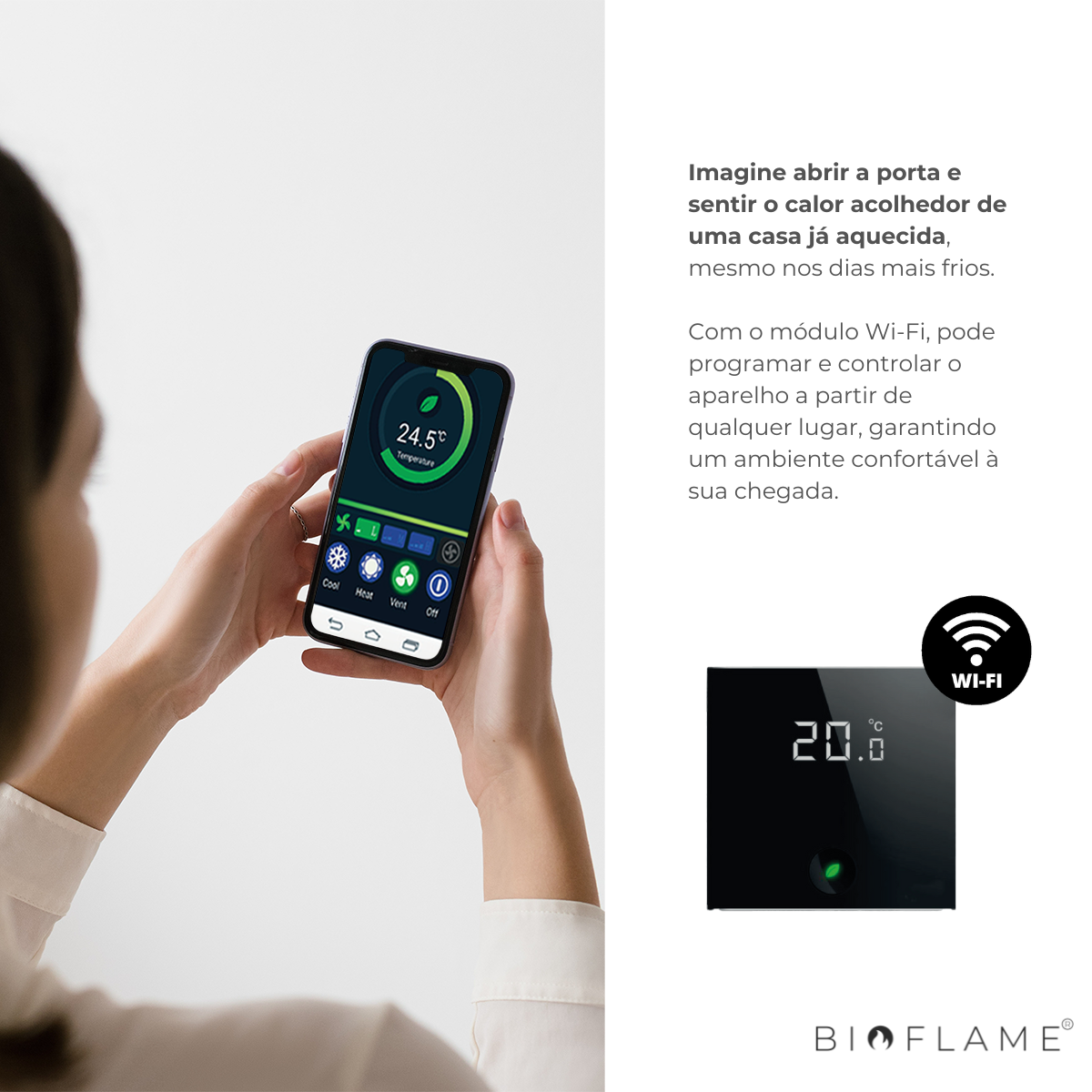 BOMBA DE CALOR PARA AQUECIMENTO CENTRAL - EKALLOR SPLIT INVERTER