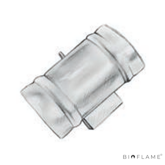 KIT DAMPER DE AR DE COMBUSTÃO FOGO MONTANHA