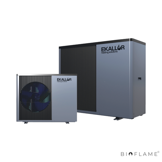 BOMBA DE CALOR PARA AQUECIMENTO CENTRAL - EKALLOR MONOBLOCO INVERTER R290