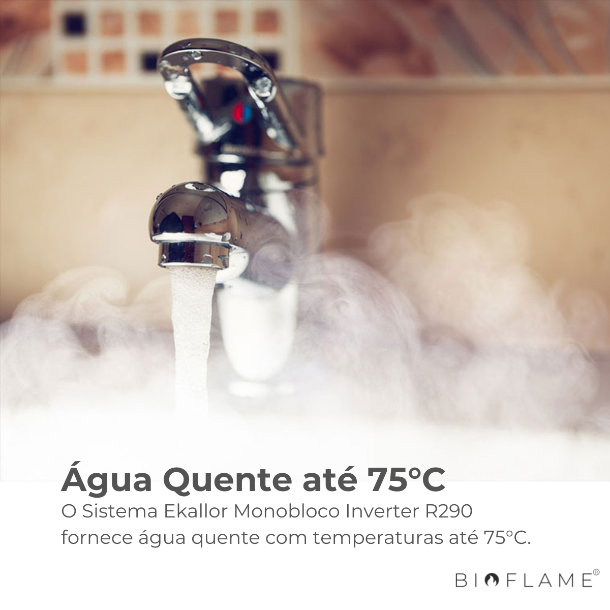 BOMBA DE CALOR PARA AQUECIMENTO CENTRAL - EKALLOR MONOBLOCO INVERTER R290