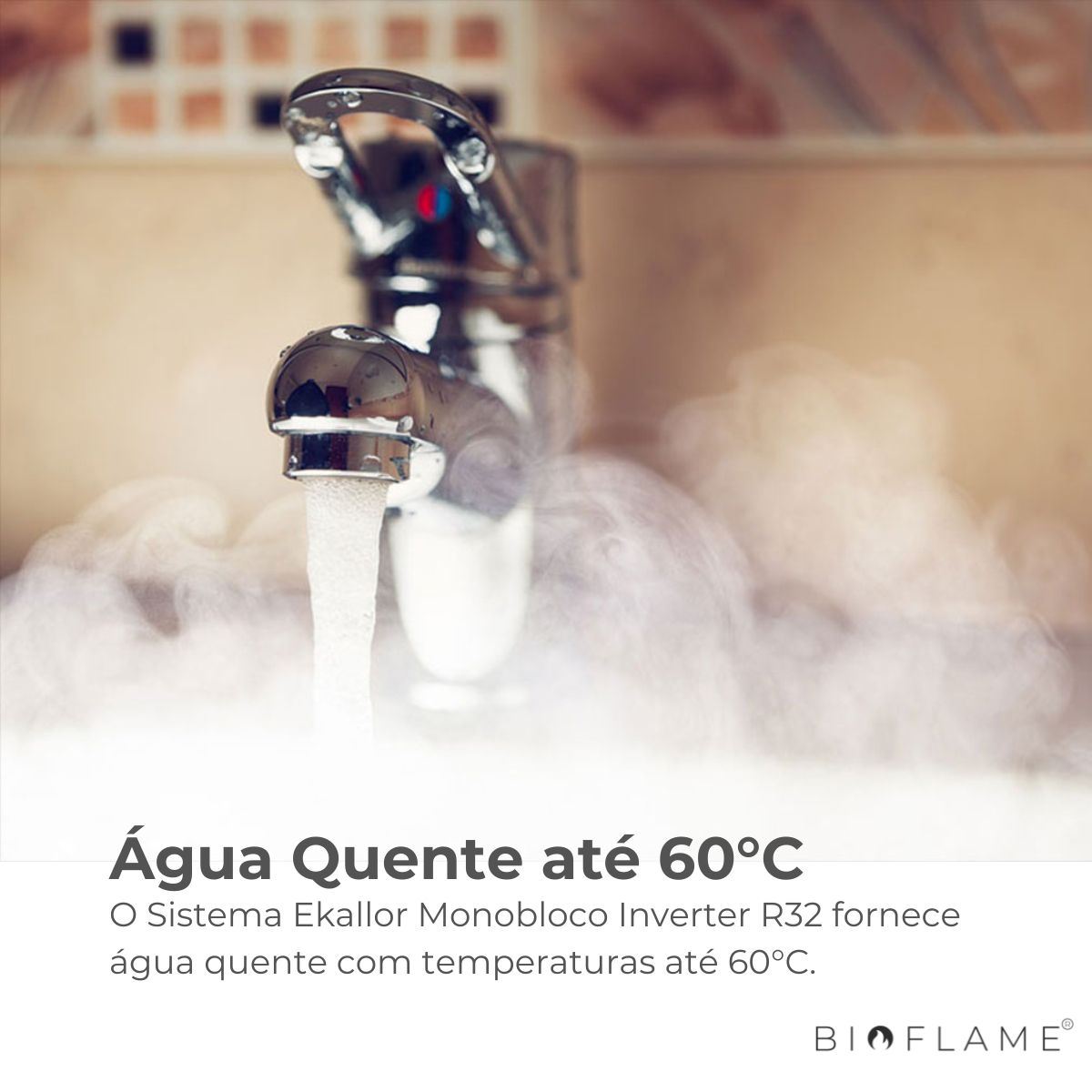 BOMBA DE CALOR PARA AQUECIMENTO CENTRAL - EKALLOR MONOBLOCO INVERTER R32