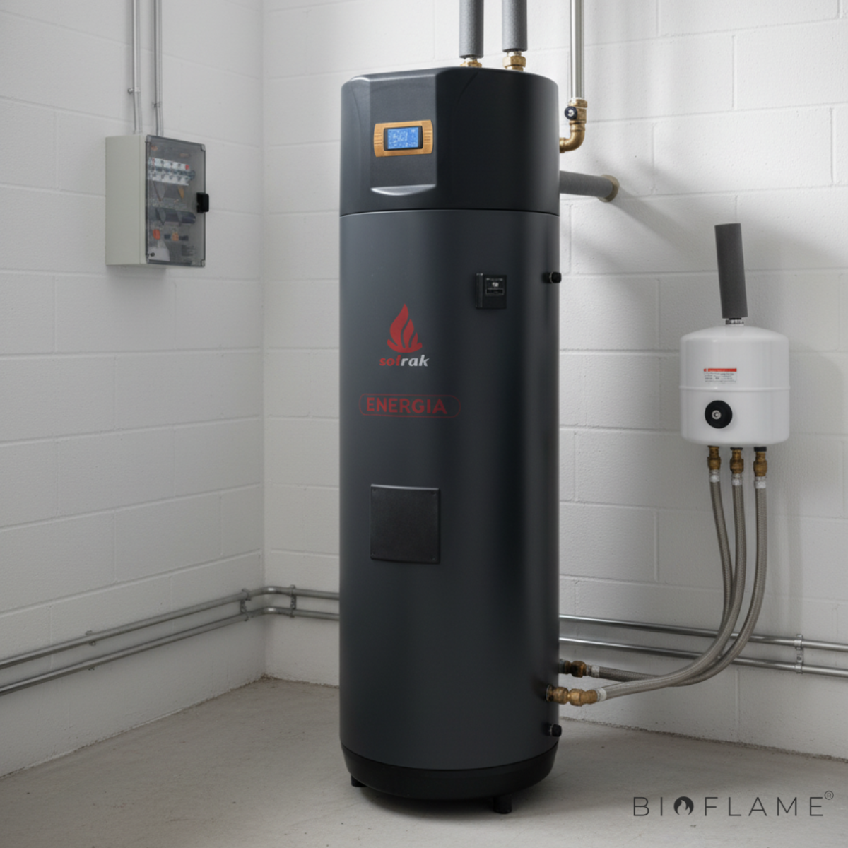 BOMBA DE CALOR PARA ÁGUAS QUENTES SANITÁRIAS - SOLRAK AQS CHÃO 150 / 200 / 280