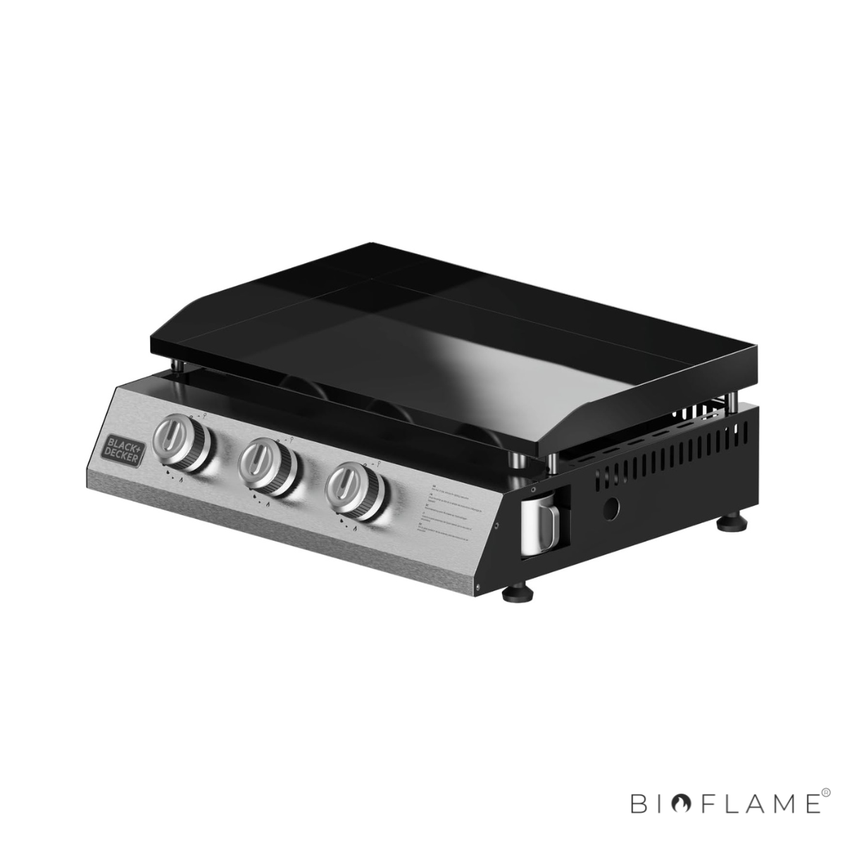 CHAPA A GÁS - BLACK & DECKER 3 QUEIMADORES