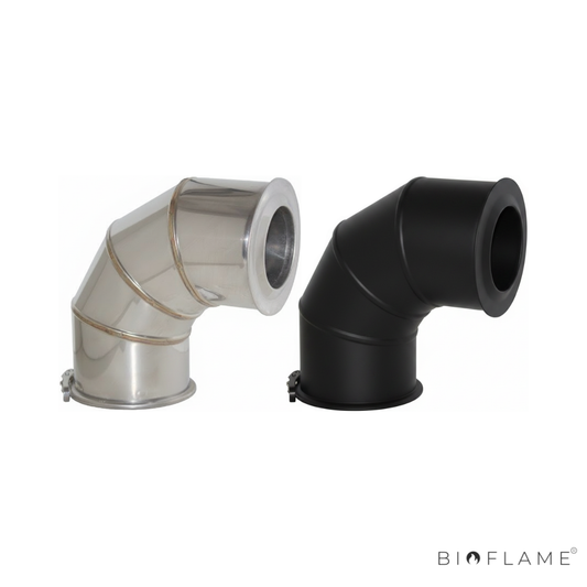 CURVA 90º PAREDE DUPLA COM ABRAÇADEIRA - CLOSETOP