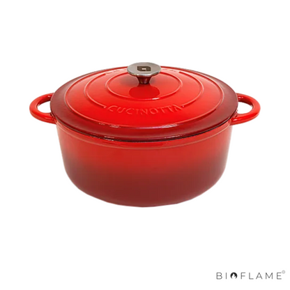 CAÇAROLA EM FERRO FUNDIDO - NORDICA EXTRAFLAME