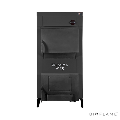CALDEIRA A LENHA PARA AQUECIMENTO CENTRAL - SOLZAIMA W PLUS 25 KW