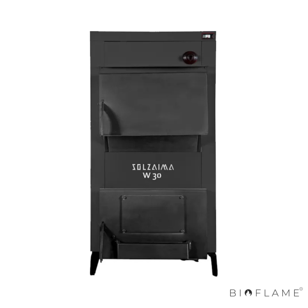 CALDEIRA A LENHA PARA AQUECIMENTO CENTRAL - SOLZAIMA W PLUS 30 KW
