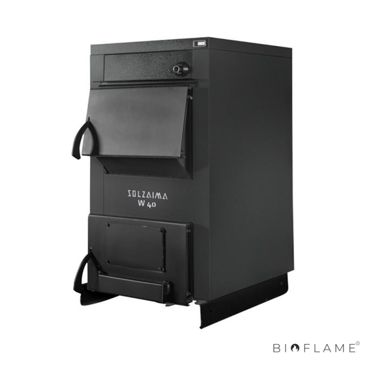 CALDEIRA A LENHA PARA AQUECIMENTO CENTRAL - SOLZAIMA W PLUS 40 KW