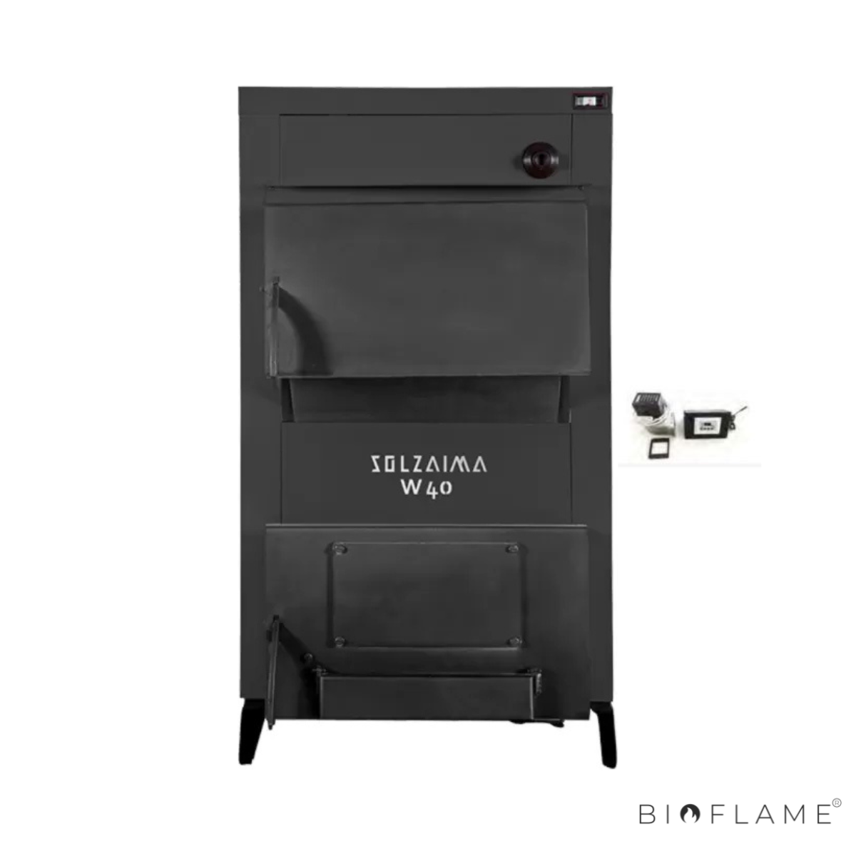 CALDEIRA A LENHA PARA AQUECIMENTO CENTRAL - SOLZAIMA W PLUS 40 KW
