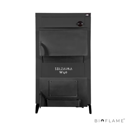 CALDEIRA A LENHA PARA AQUECIMENTO CENTRAL - SOLZAIMA W PLUS 40 KW