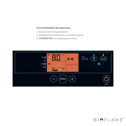 CALDEIRA A LENHA PARA AQUECIMENTO CENTRAL DE CHAMA INVERTIDA - THERMASIS SOLARIS