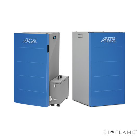 CALDEIRA A PELLETS PARA AQUECIMENTO CENTRAL - ARTEL BOILER 32/34