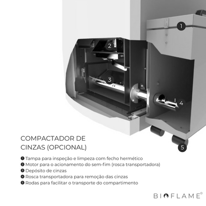 CALDEIRA A PELLETS PARA AQUECIMENTO CENTRAL - ARTEL BOILER 28