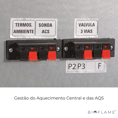 CALDEIRA A PELLETS PARA AQUECIMENTO CENTRAL - BIOBRONPI HYDROCONFORT 27