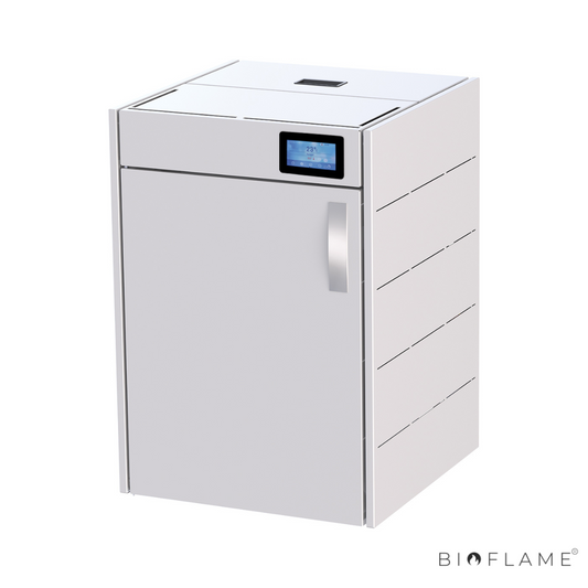 CALDEIRA A PELLETS PARA AQUECIMENTO CENTRAL - BIOBRONPI HYDROBOX