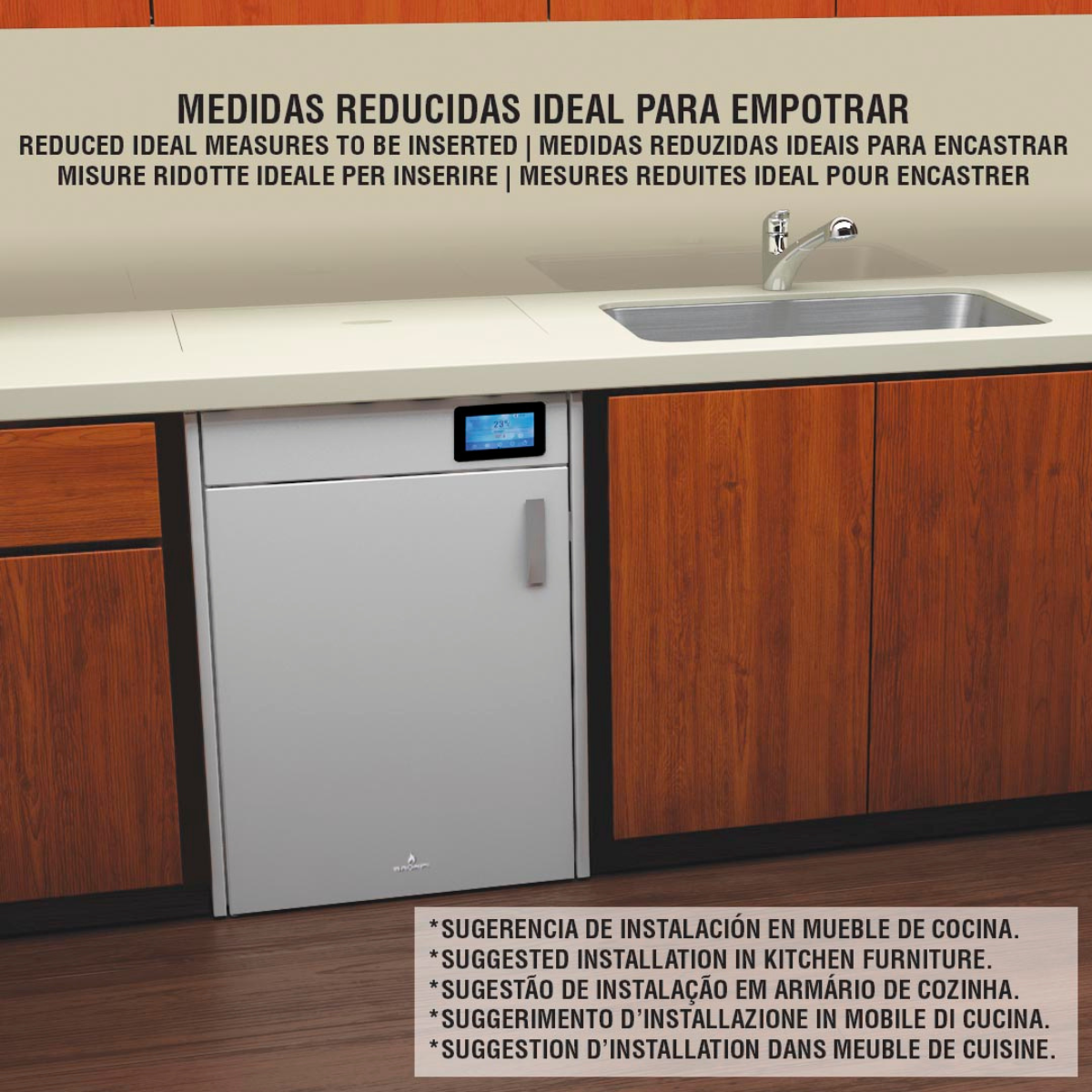 CALDEIRA A PELLETS PARA AQUECIMENTO CENTRAL - BIOBRONPI HYDROBOX